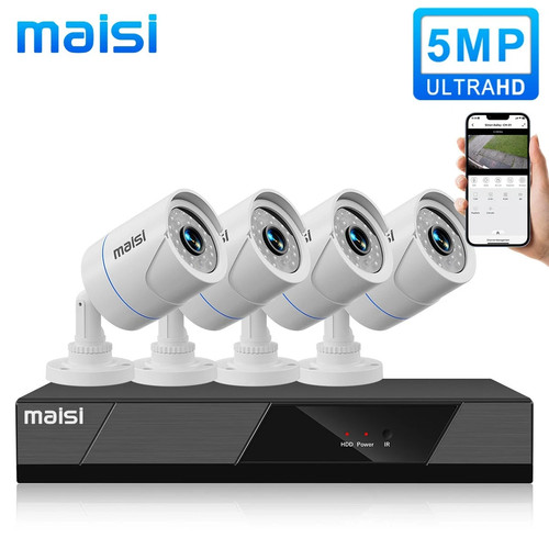 Maisi cctv kamera - 5mp, dvr